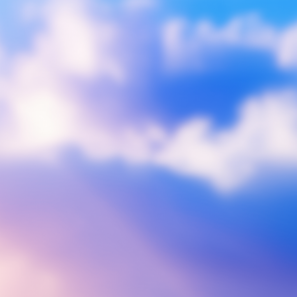 Dreamy cloud sky background for mobile menu